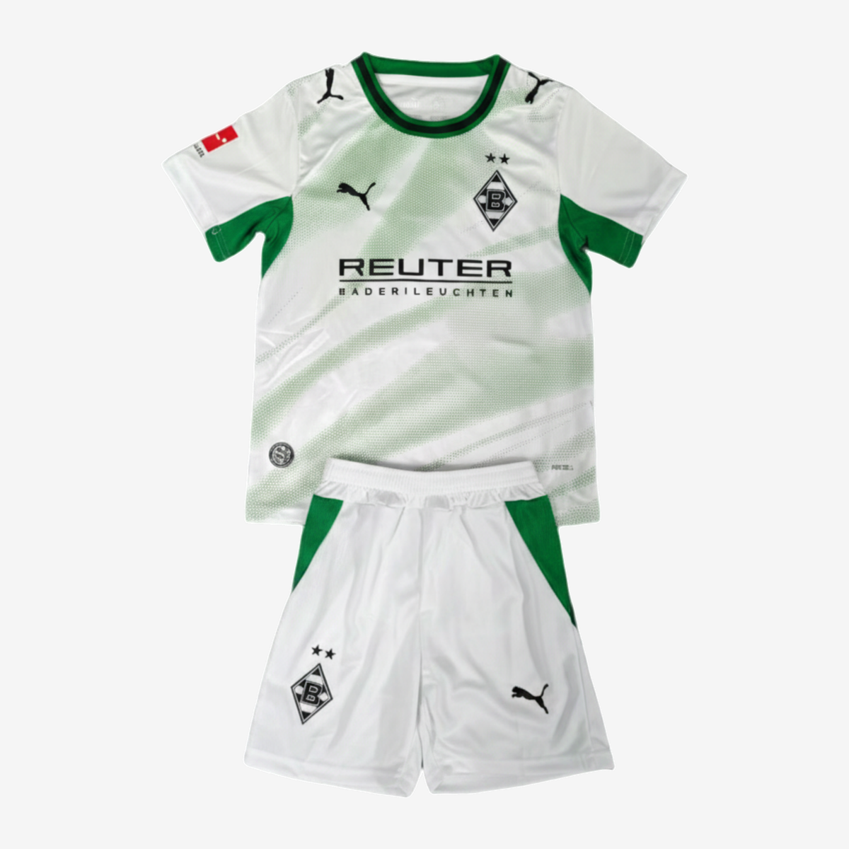 Borussia Monchengladbach Home 26/27 Kids Shirt Kit