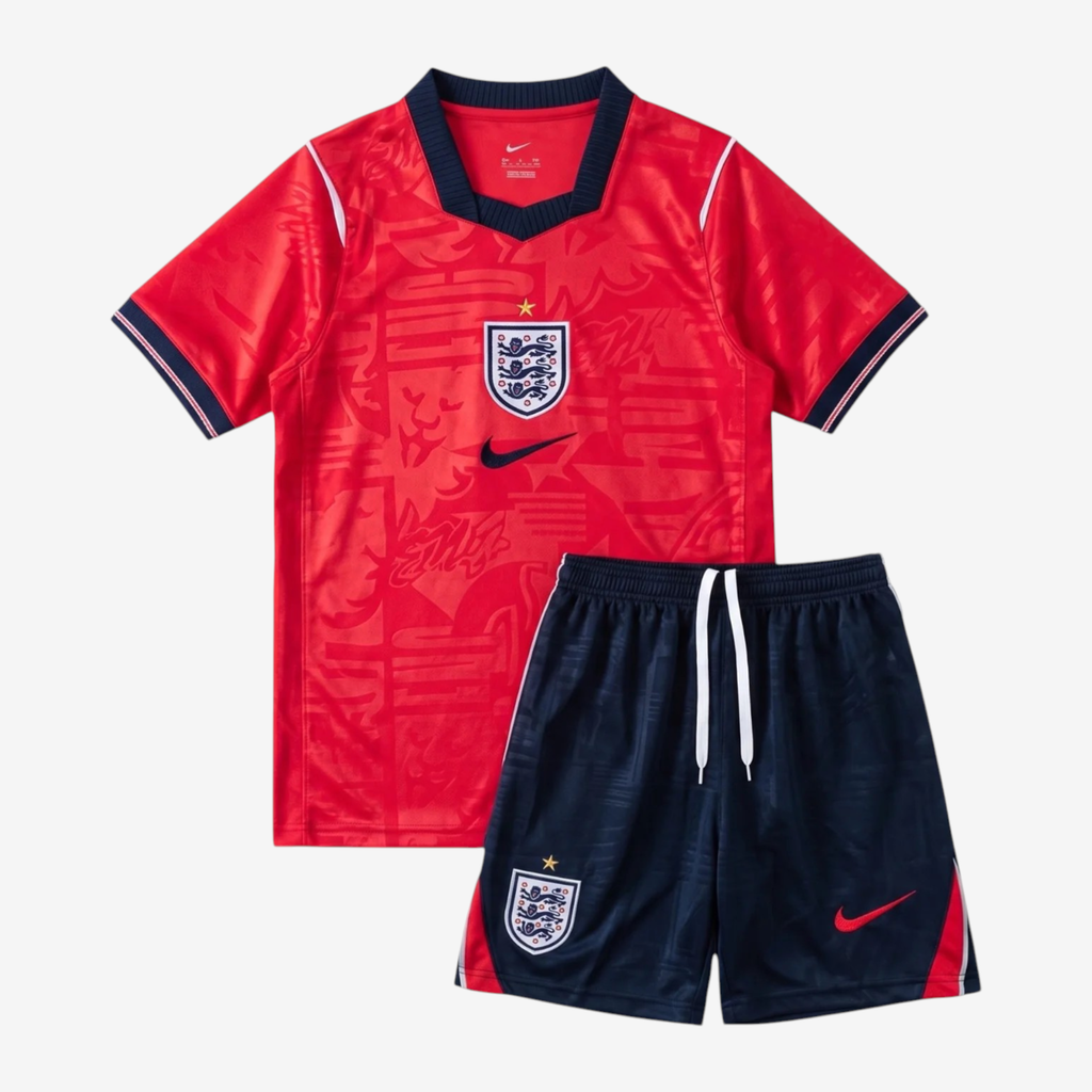 England Away 26/27 Kids Shirt Kit