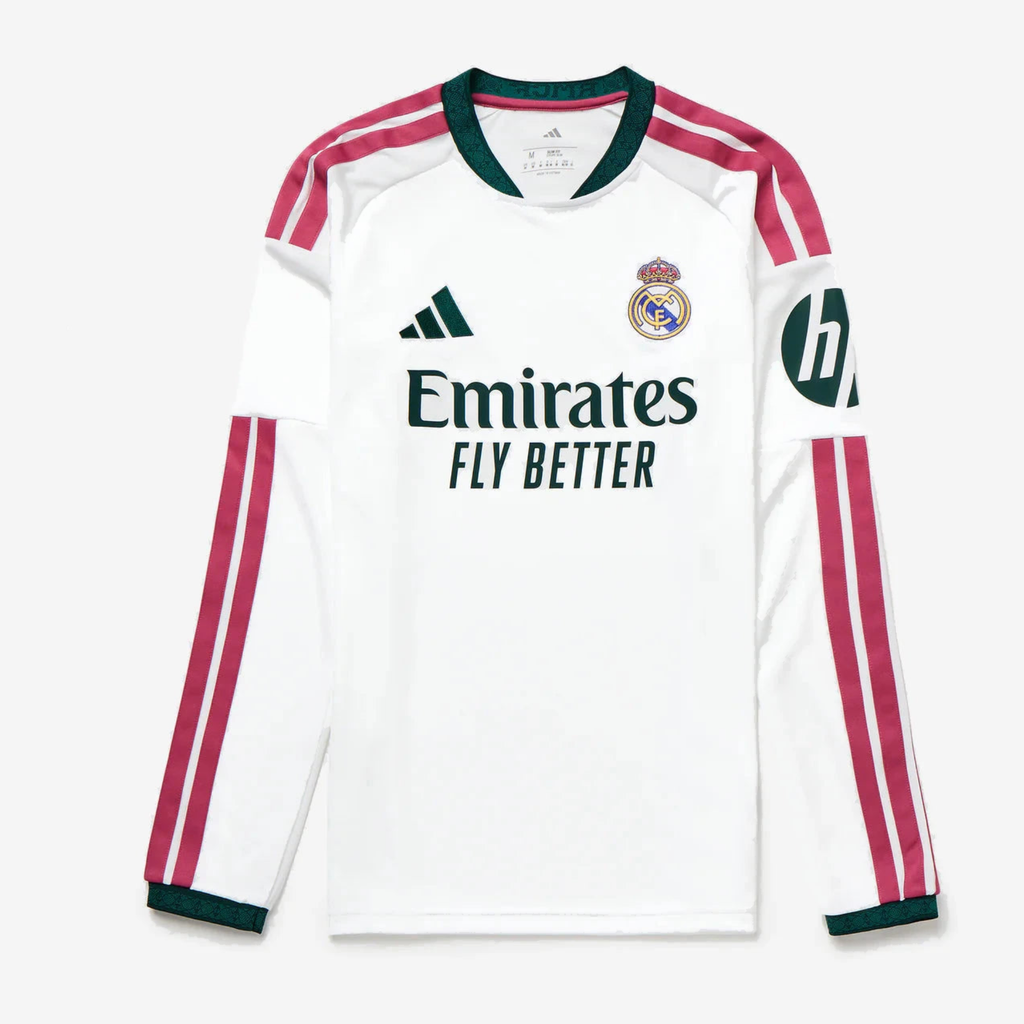Real Madrid Home 26/27 Men's Long Sleeve Shirt