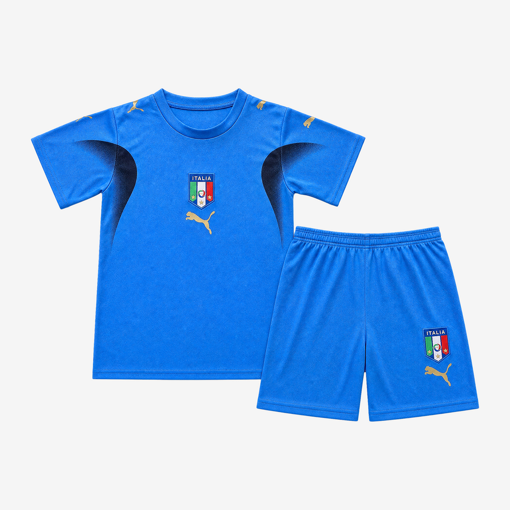Italy Retro Home 2006 Kids Shirt Kit