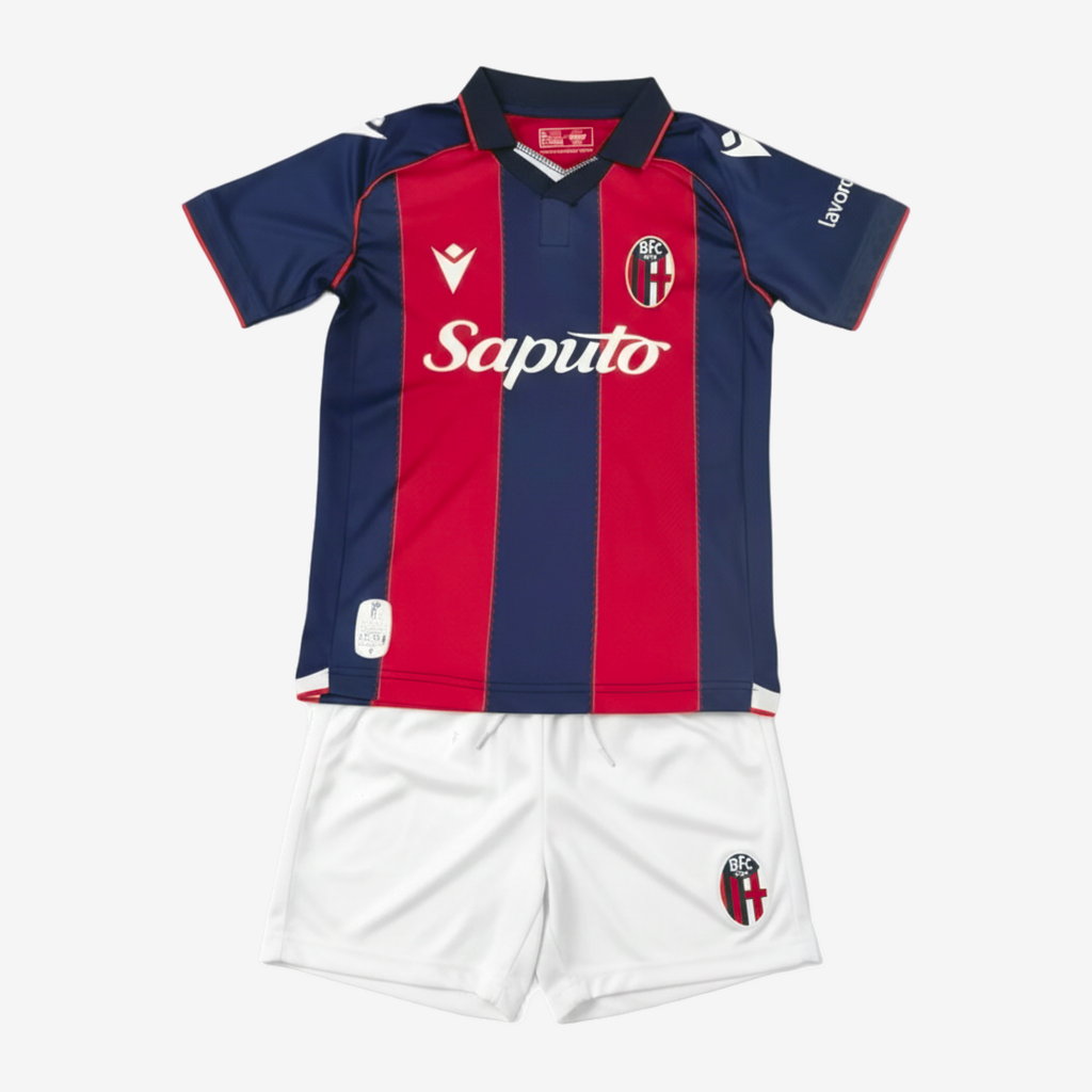 Bologna Home 26/27 Kids Shirt Kit