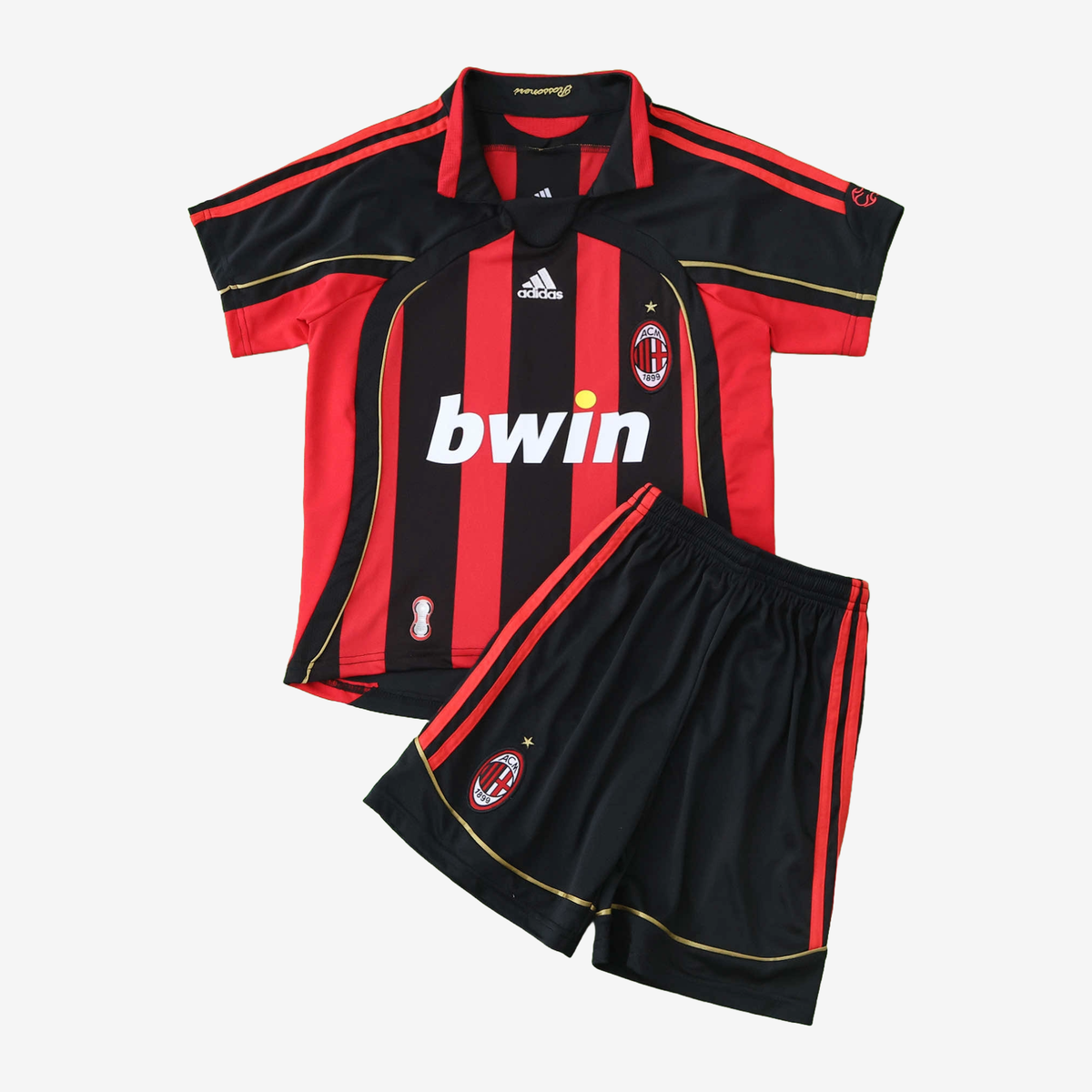 AC Milan Retro Home 06/07 Kids Shirt Kit