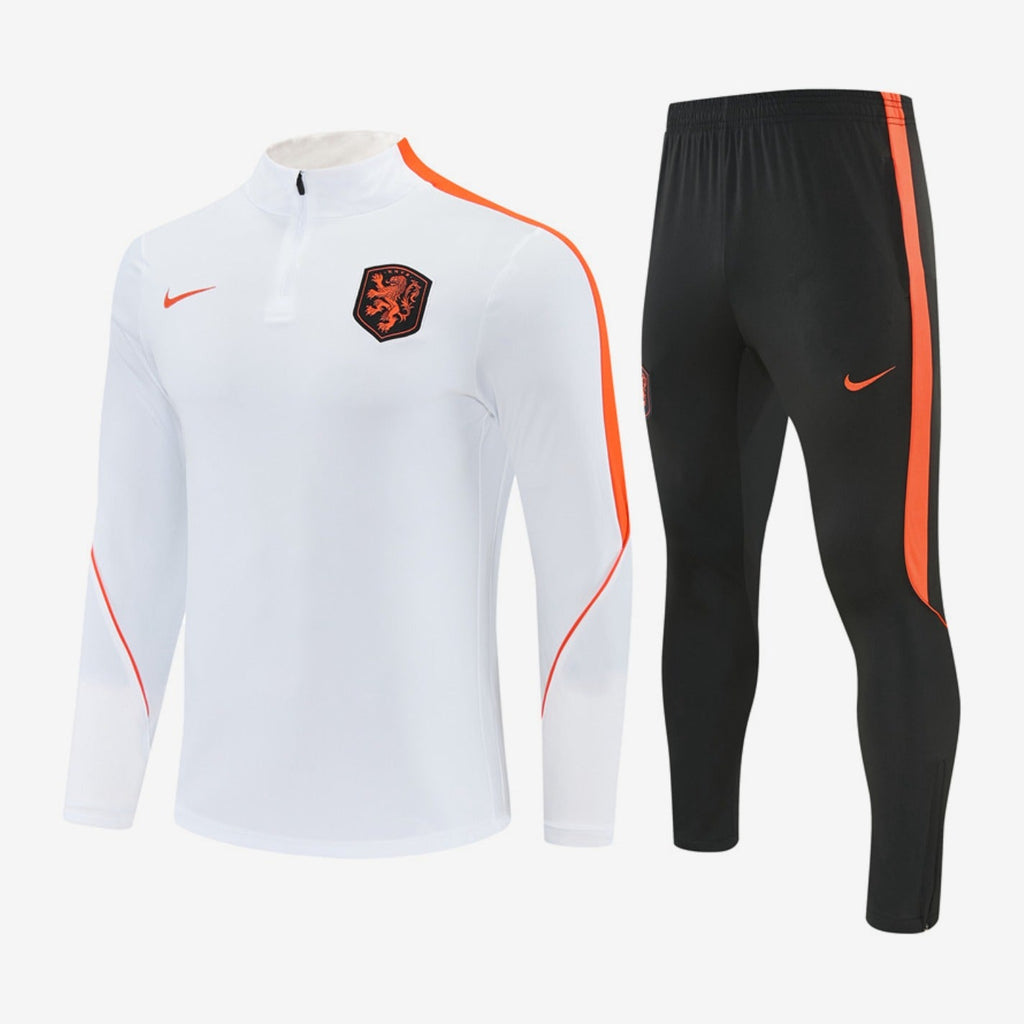 Netherlands Training Suit 26/27 - White