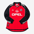 Bayern Munich Retro Home 01/02 Men's Long Sleeve Shirt