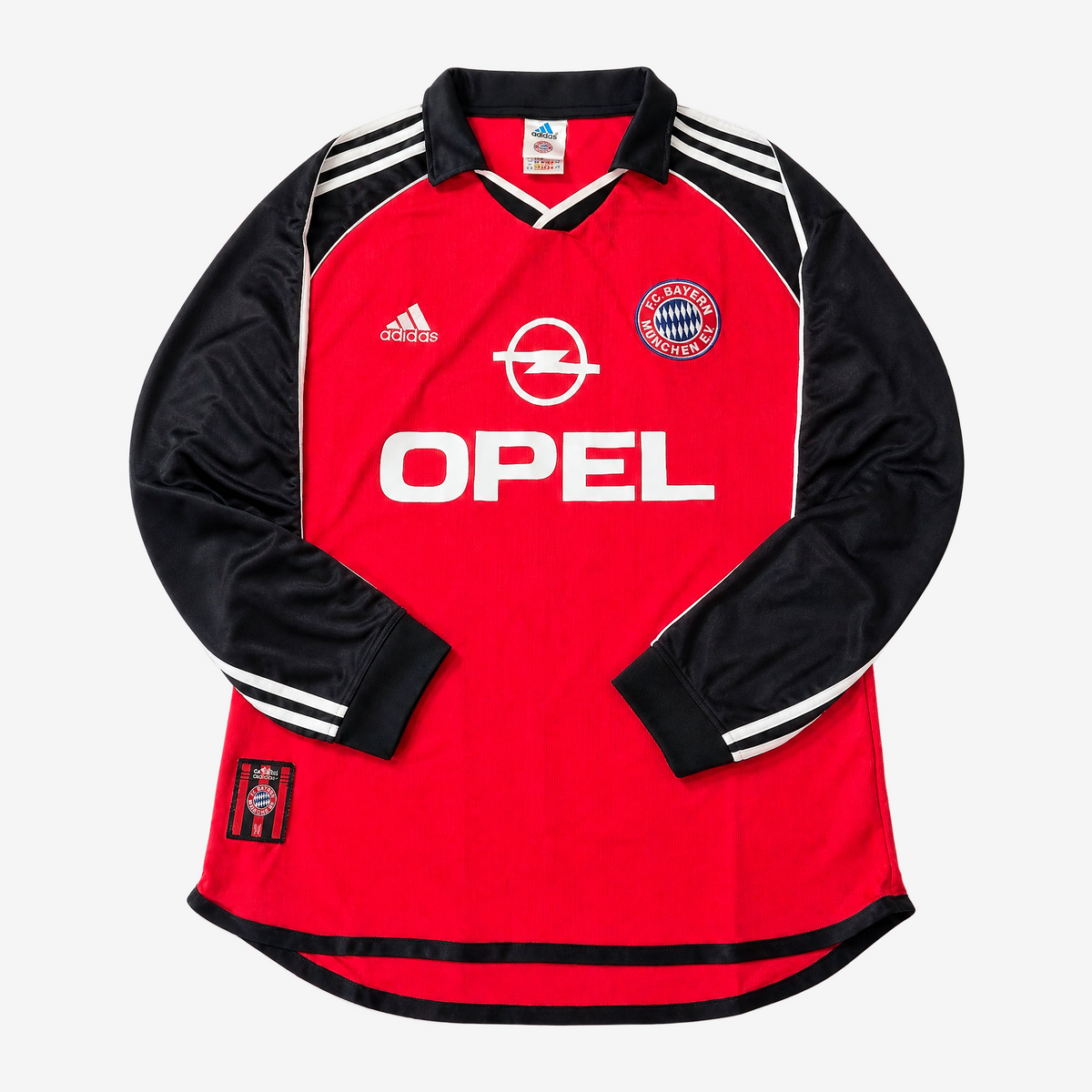 Bayern Munich Retro Home 01/02 Men's Long Sleeve Shirt