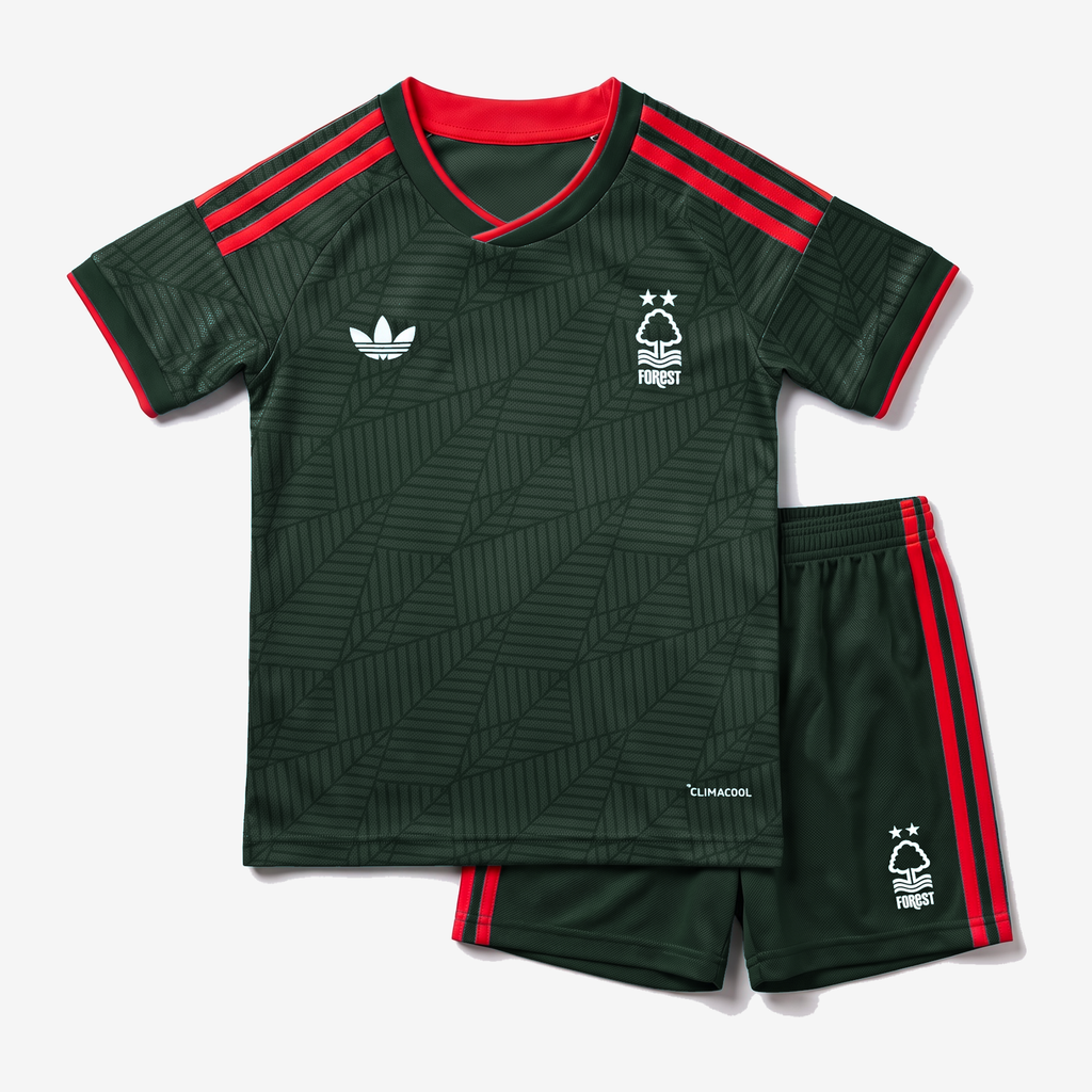 Nottingham Forest Away 26/27 Kids Shirt Kit