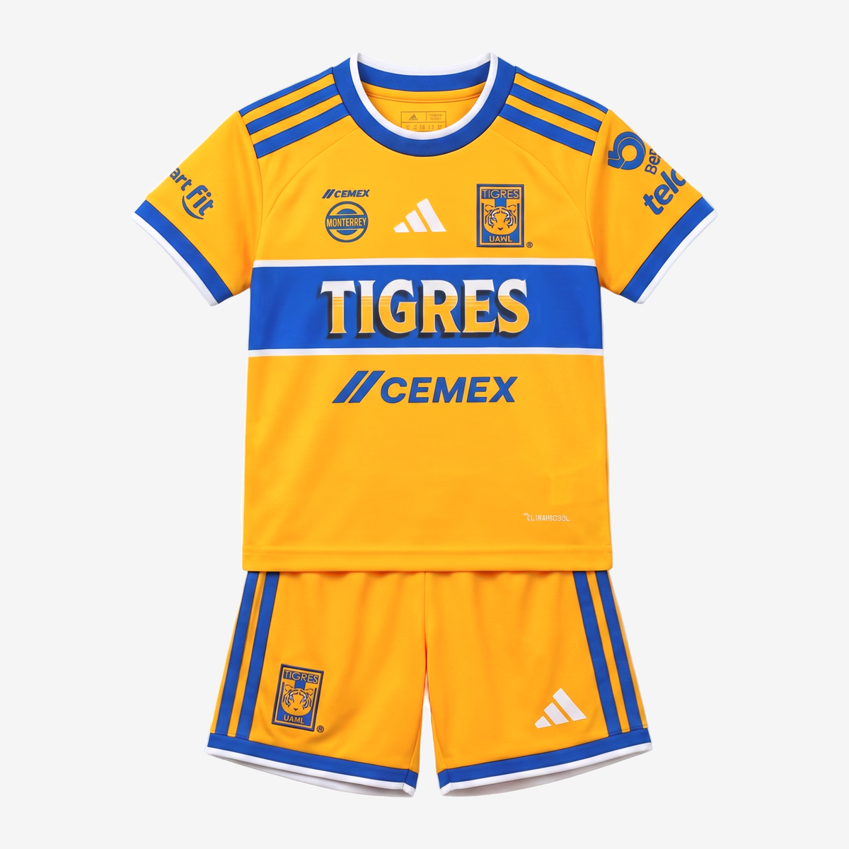 Tigres Home 26/27 Kids Shirt Kit
