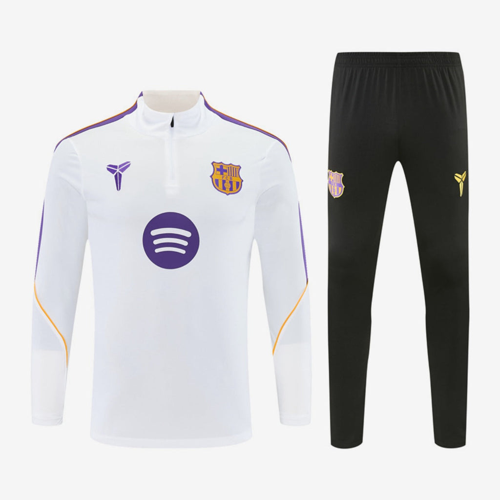 Barcelona Training Suit 26/27 - White