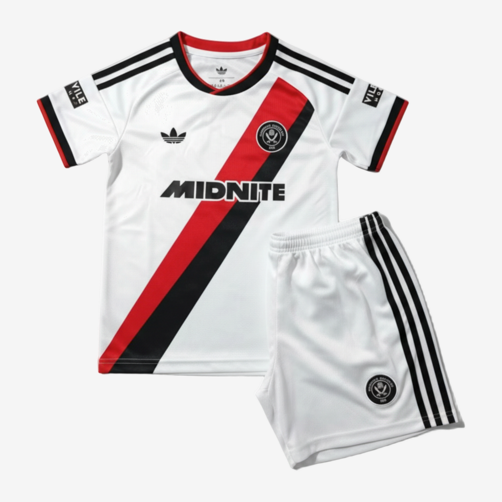 Sheffield United Away 26/27 Kids Shirt Kit