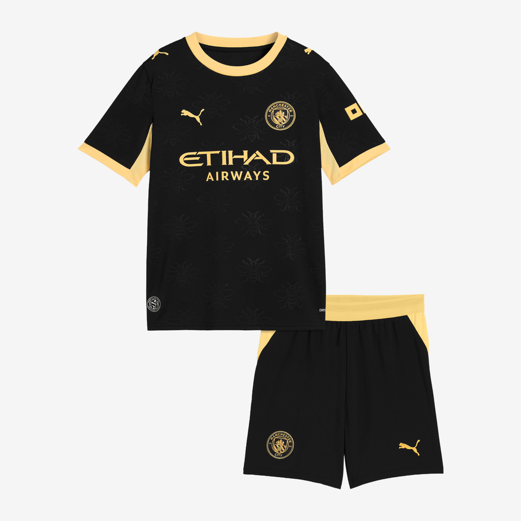 Manchester City Away 26/27 Kids Shirt Kit