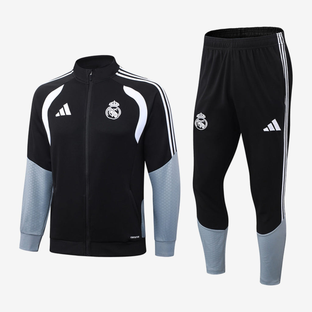 Real Madrid Tracksuit 26/27 - Black
