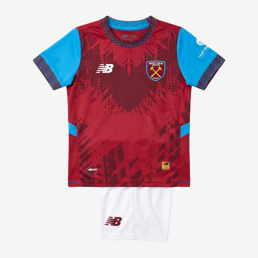 West Ham Home 26/27 Kids Shirt Kit