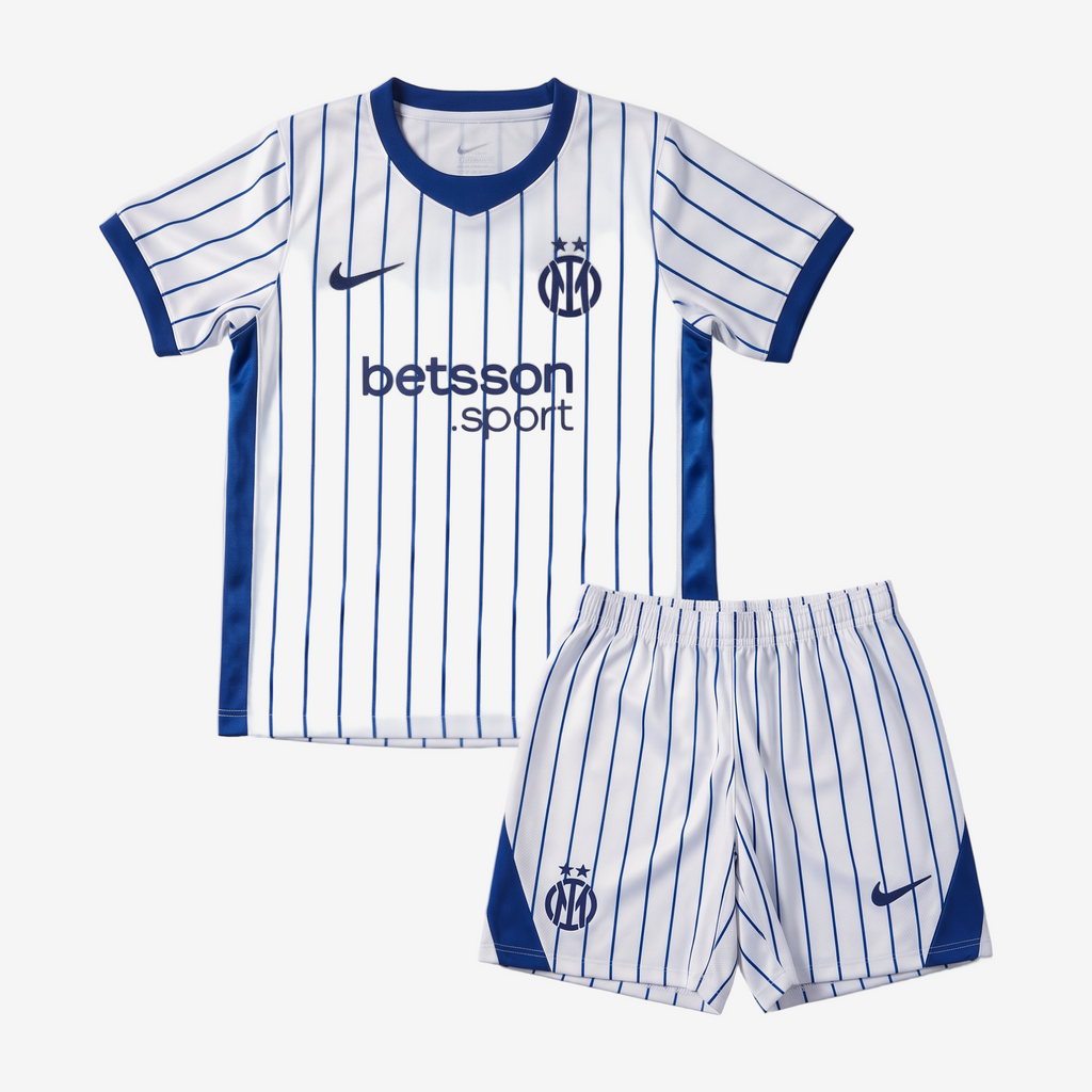 Inter Milan Away 26/27 Kids Shirt Kit