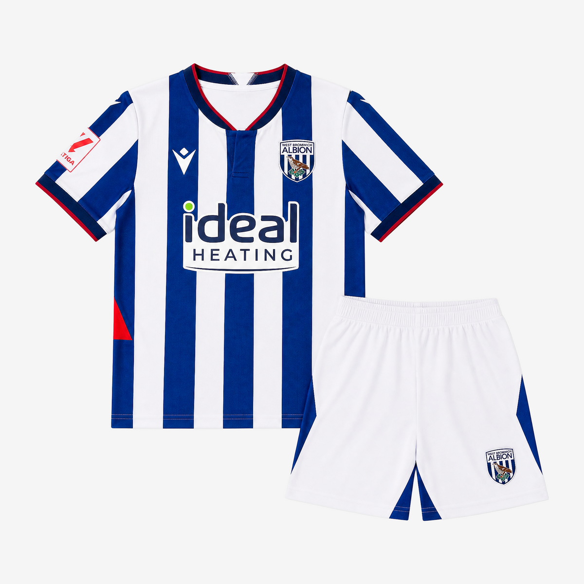 West Bromwich Albion Home 26/27 Kids Shirt Kit