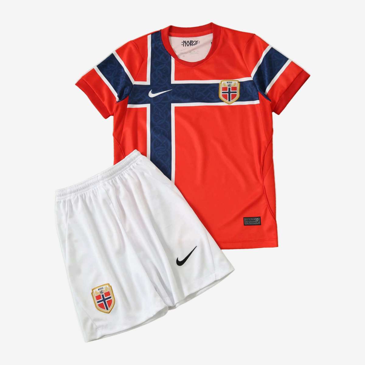 Norway Home 26/27 Kids Shirt Kit