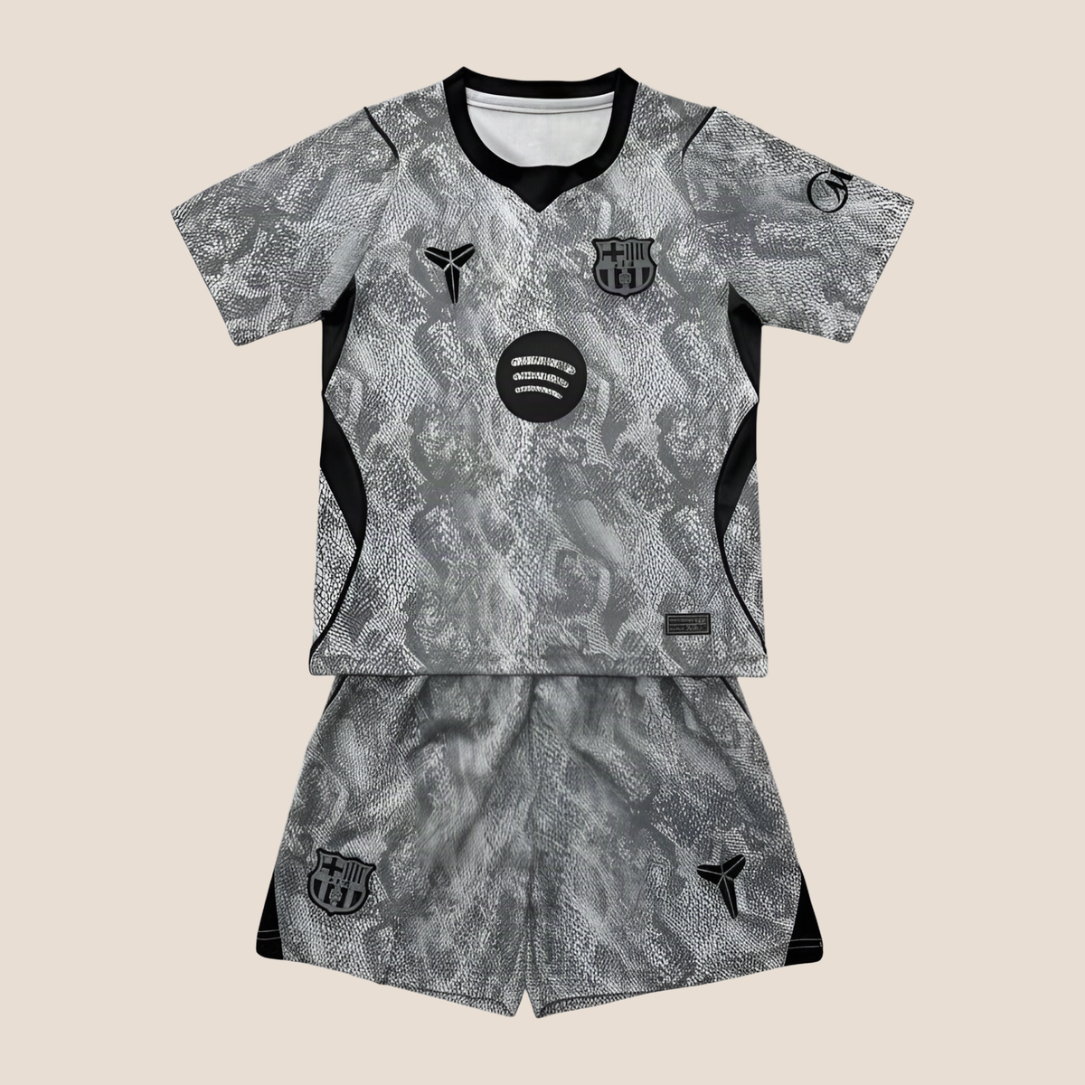 Barcelona Goalkeeper 26/27 Kids Shirt Kit - Grey