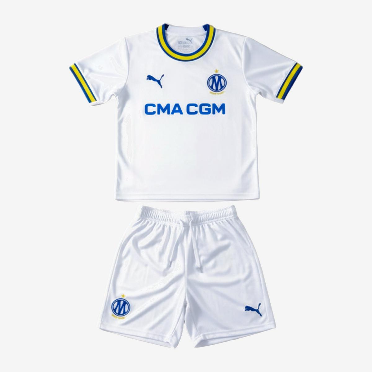 Marseille Home 26/27 Kids Shirt Kit