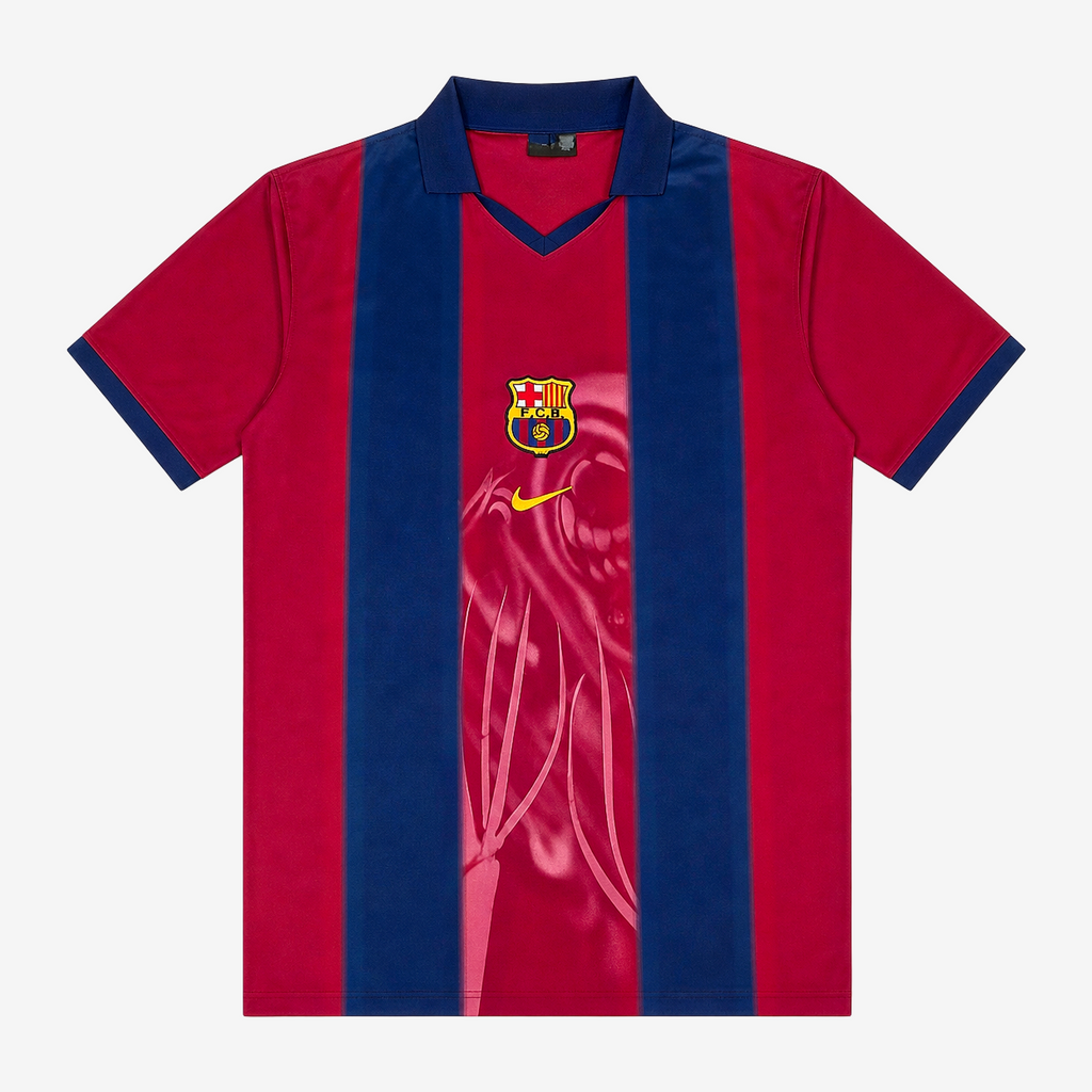Barcelona Retro Home 2000/01 Oversized Shirt
