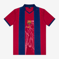 Barcelona Retro Home 2000/01 Oversized Shirt
