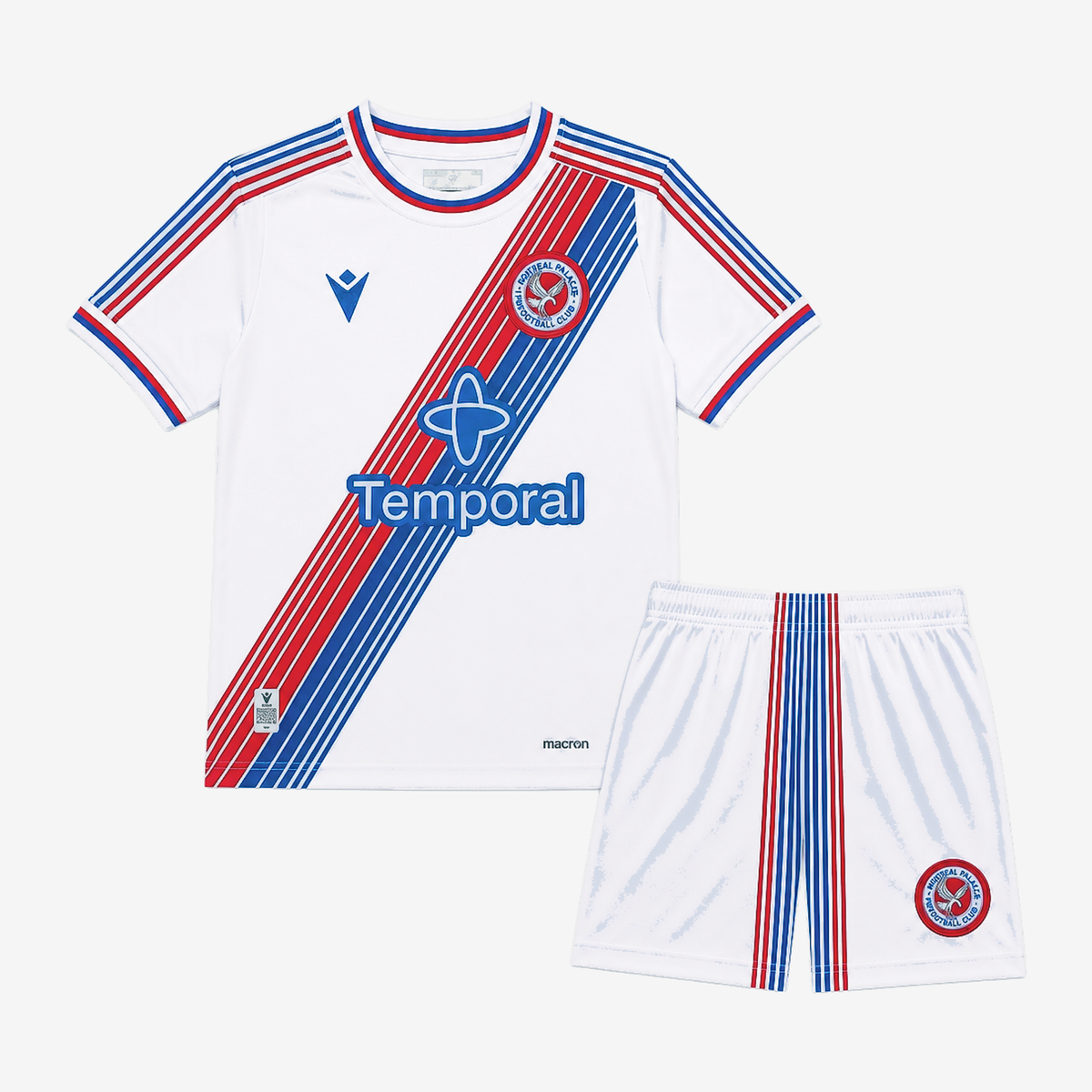 Crystal Palace Home 26/27 Kids Shirt Kit