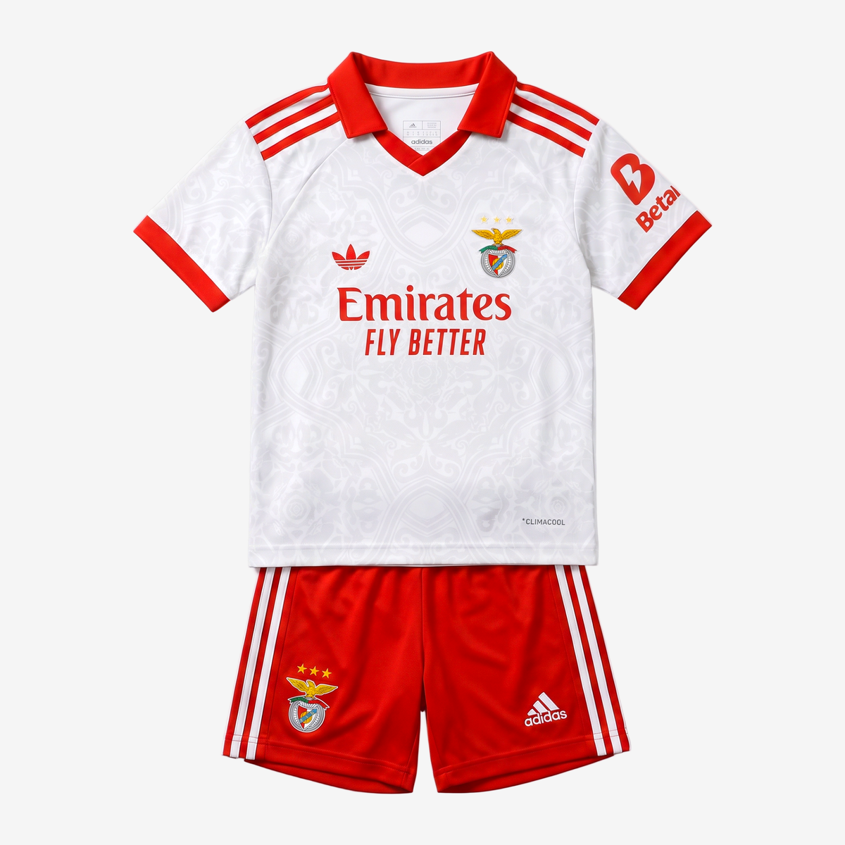 Benfica Away 26/27 Kids Shirt Kit