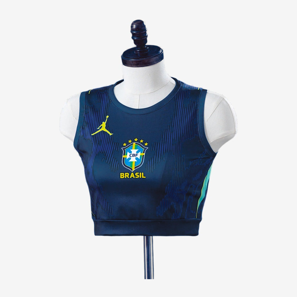 Brazil Away 26/27 Women's Crop Tank Top