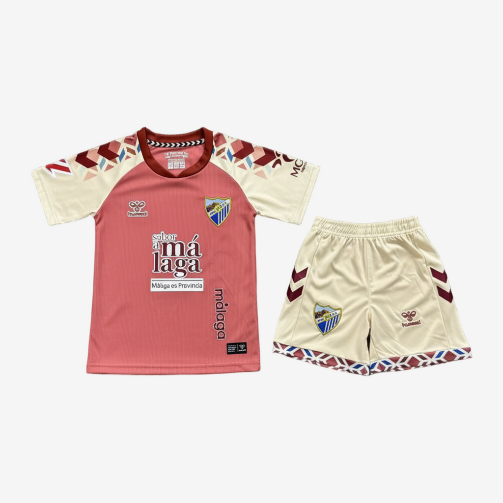 Malaga Away 26/27 Kids Shirt Kit