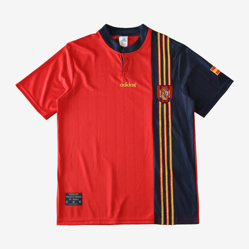 Spain Retro Home 1996 Men's Shirt