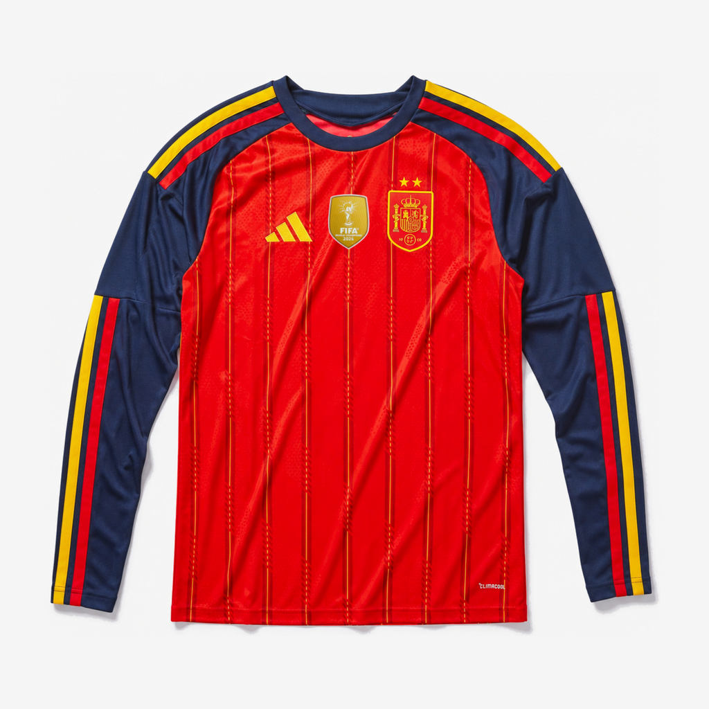 Spain Home 26/27 Player Edition Long Sleeve Shirt