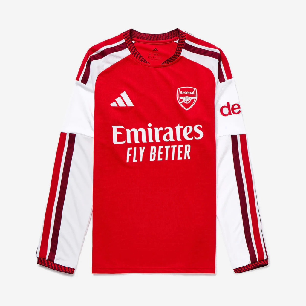 Arsenal Home 26/27 Men's Long Sleeve Shirt