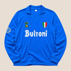 Napoli Retro Home 87/88 Men's Long Sleeve Shirt