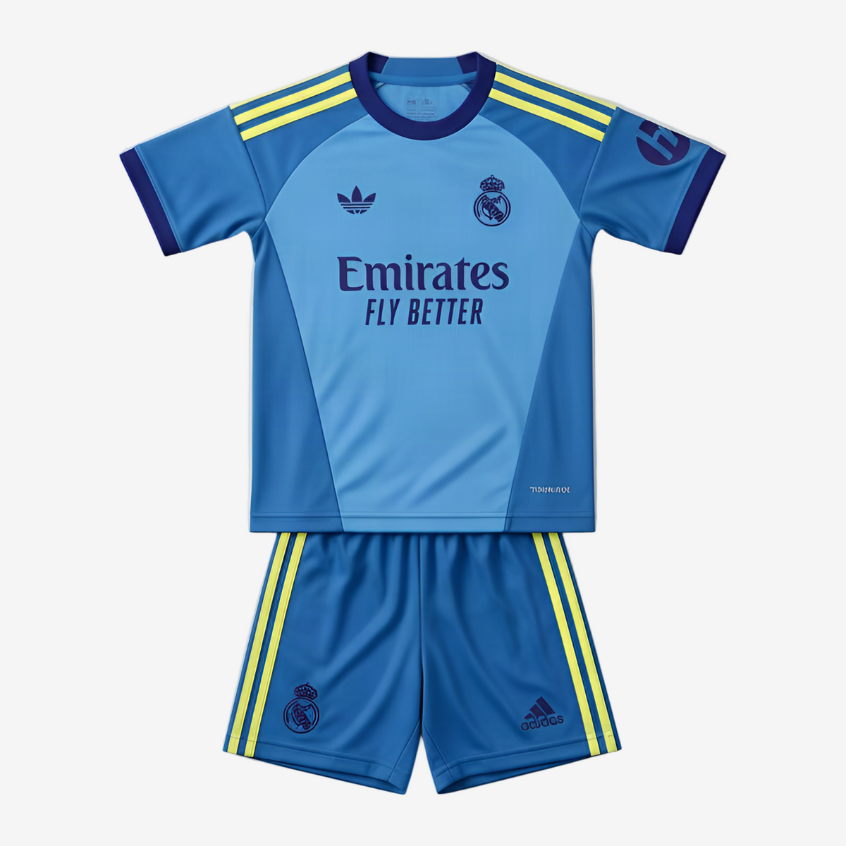 Real Madrid Goalkeeper 26/27 Kids Shirt Kit - Teal