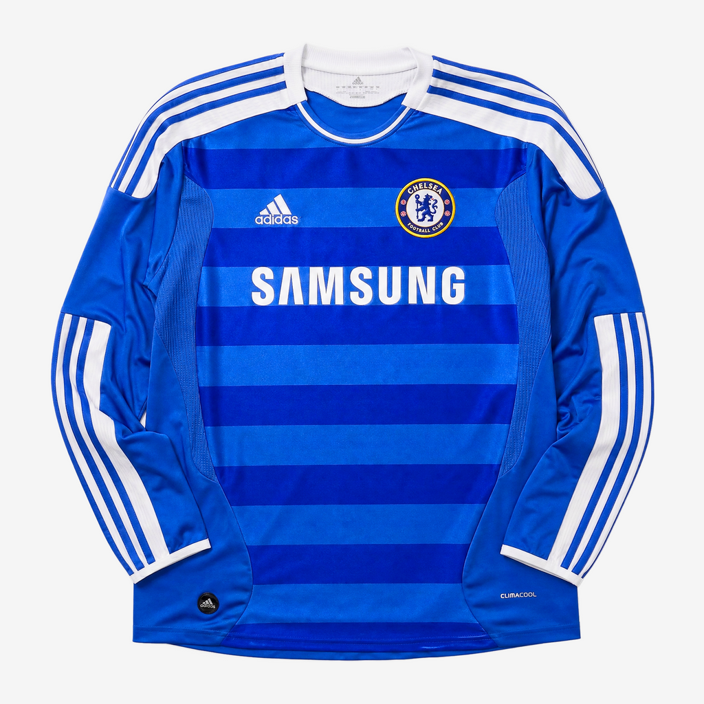 Chelsea Retro Home 11/12 Men's Long Sleeve Shirt