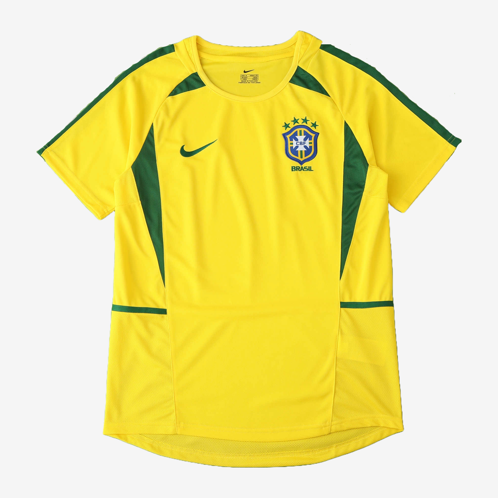 Brazil Retro Home 2002 Men's Shirt