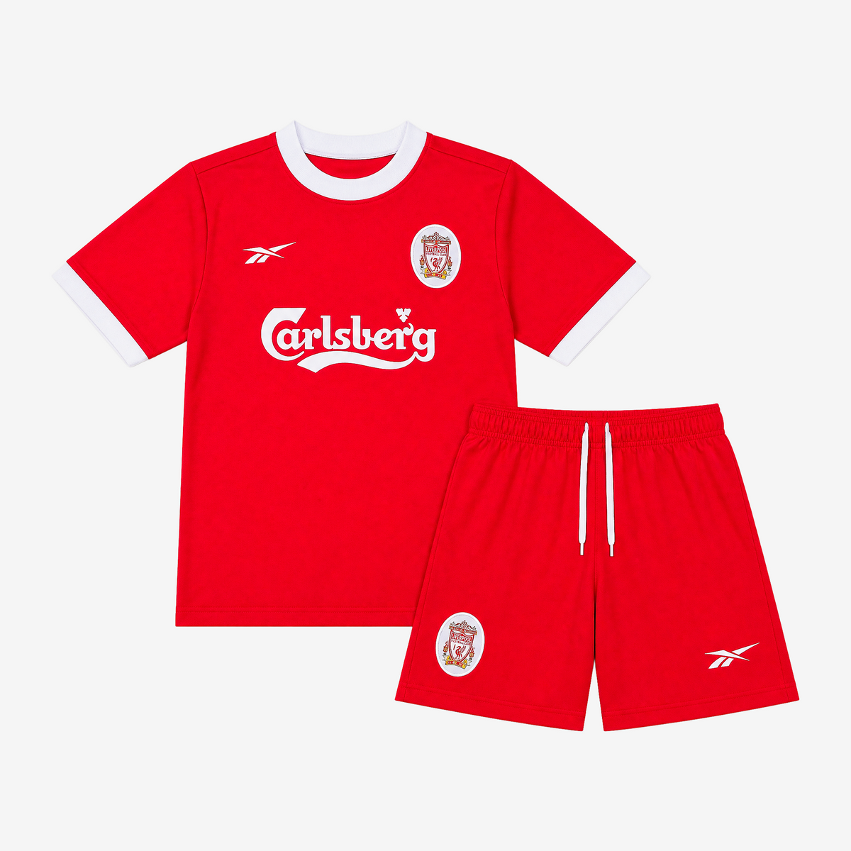 Liverpool Retro Home 97/98 Kids Shirt Kit