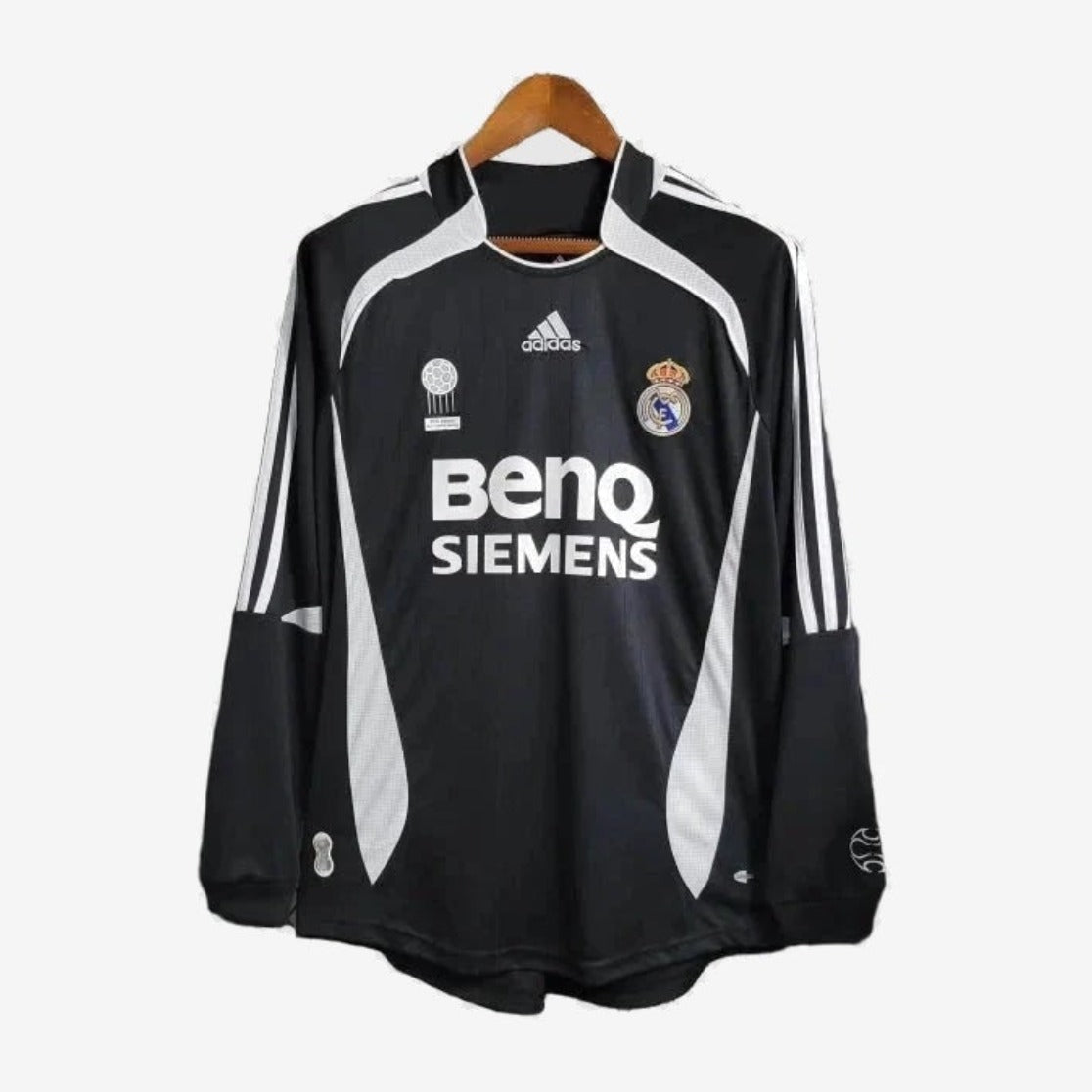 Real Madrid Retro 06/07 Men's Long Sleeve Shirt
