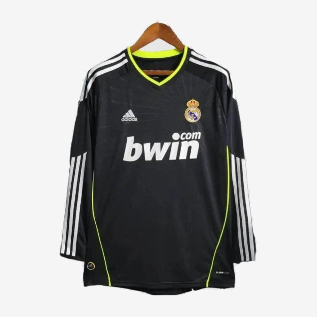 Real Madrid Retro Away 10/11 Men's Long Sleeve Shirt