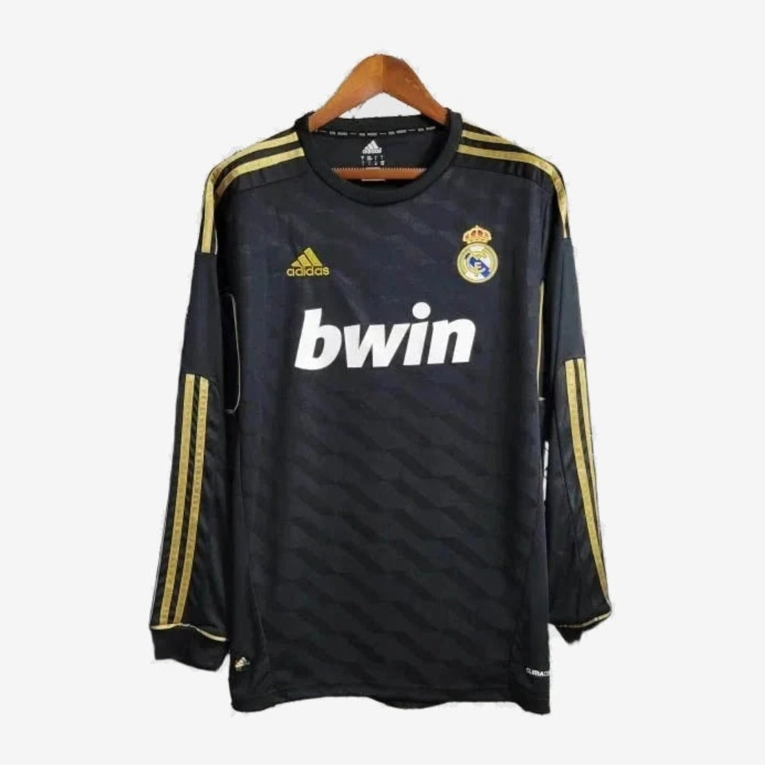 Real Madrid Retro Away 11/12 Men's Long Sleeve Shirt