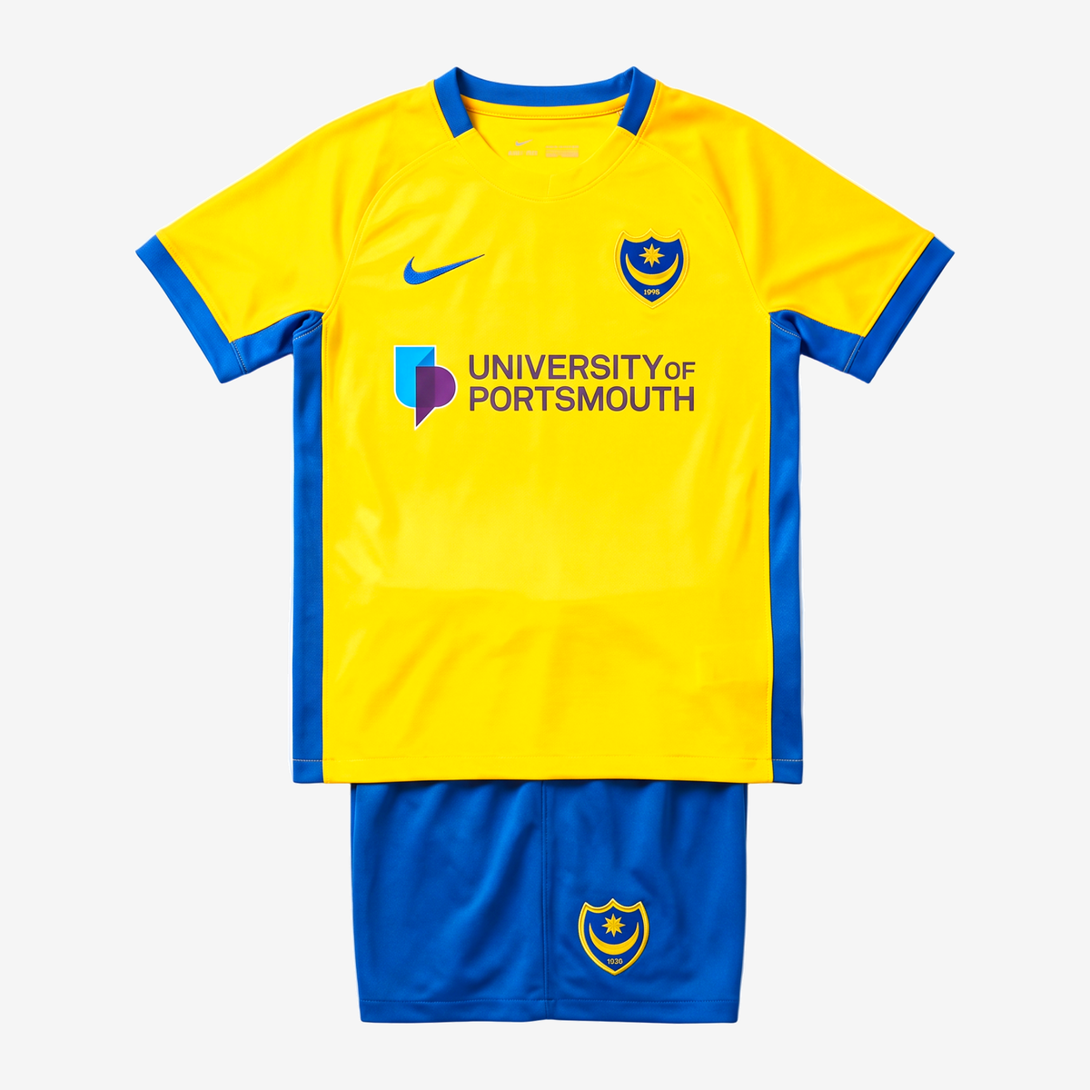Portsmouth Away 26/27 Kids Shirt Kit