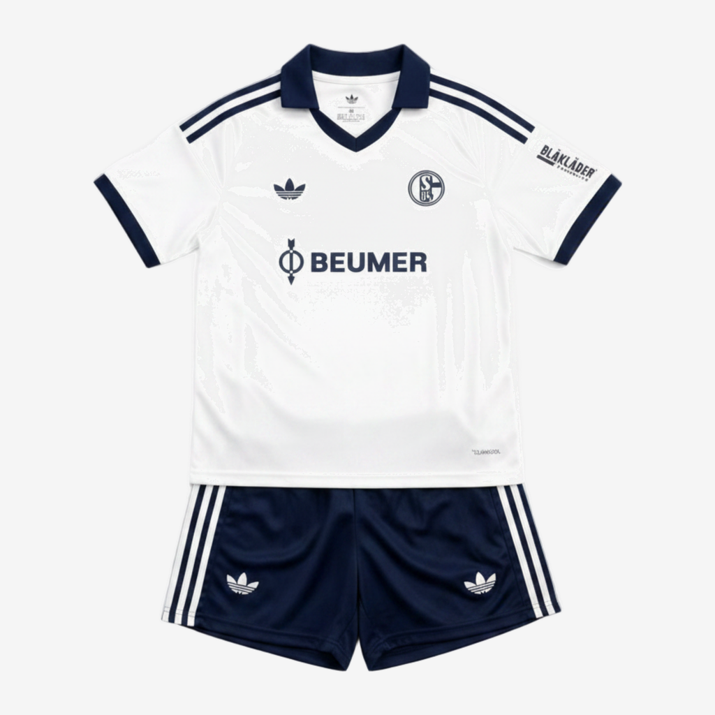 Schalke 04 Away 26/27 Kids Shirt Kit