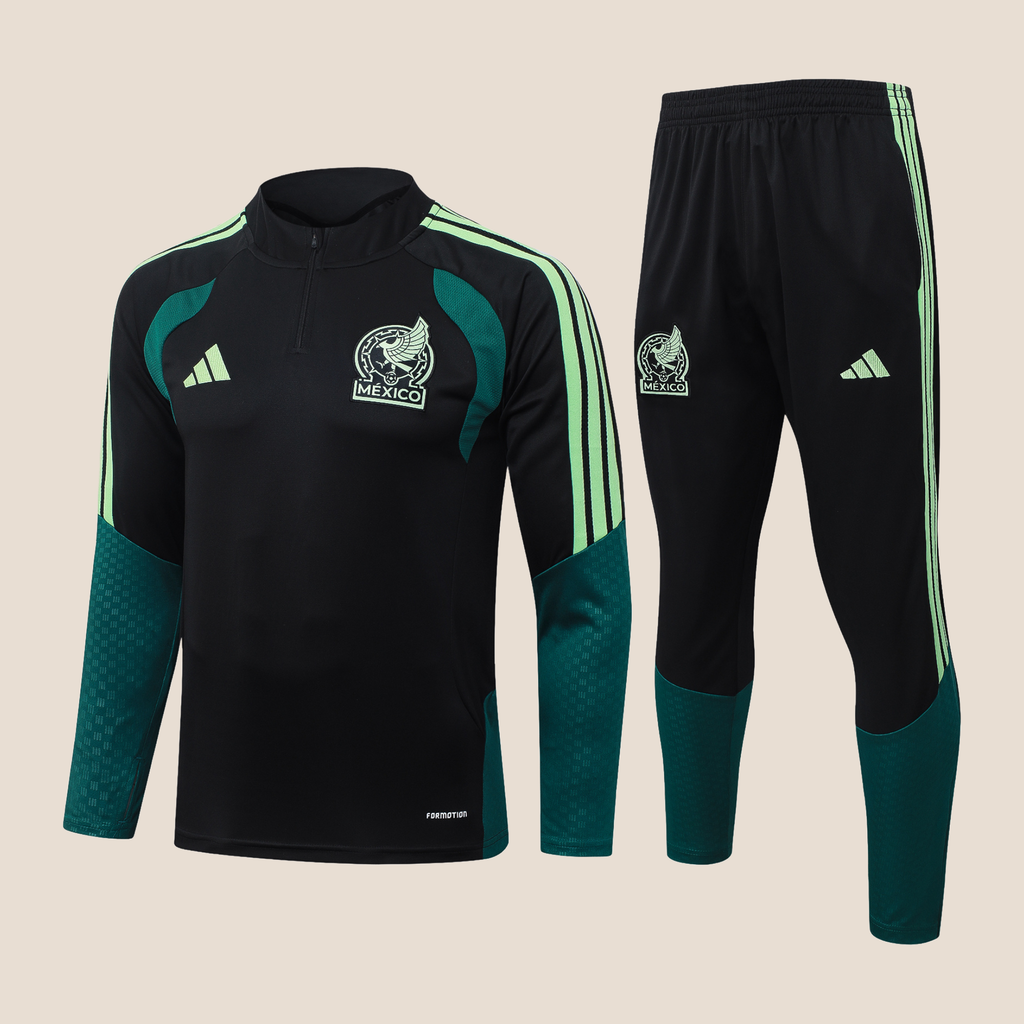Mexico Training Suit 26/27 - Black and Green