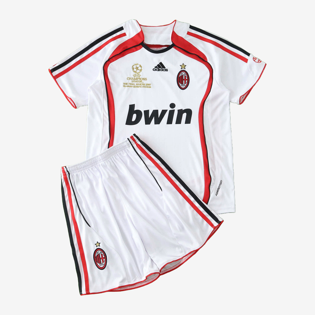 AC Milan Retro Away 06/07 Kids Shirt Kit
