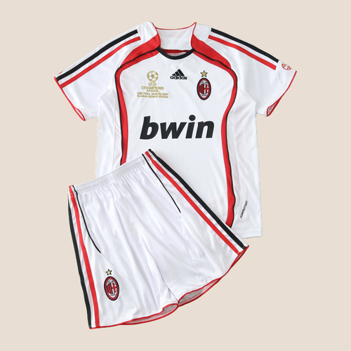 AC Milan Retro Away 06/07 Kids Shirt Kit