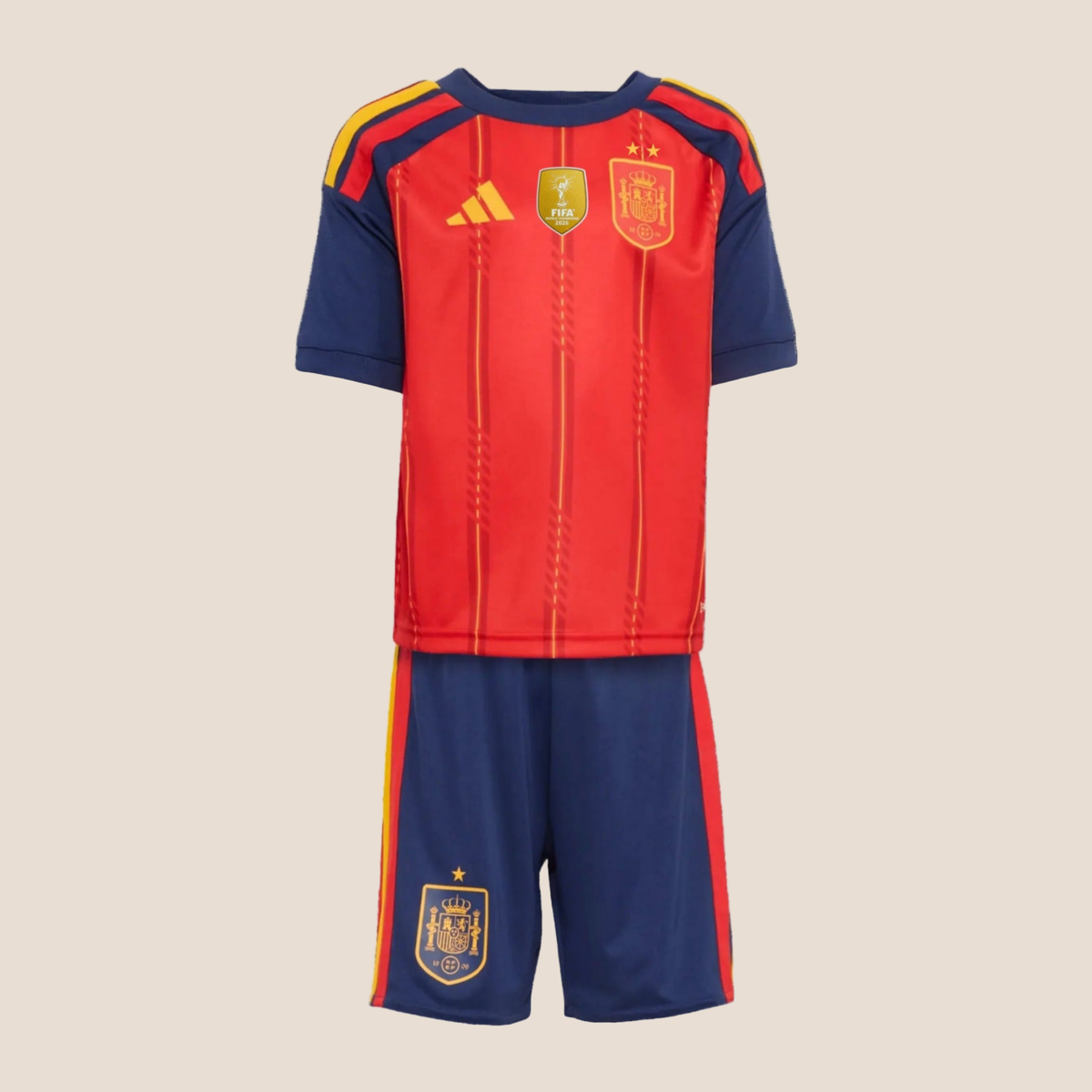 Spain Home 26/27 Kids Shirt Kit