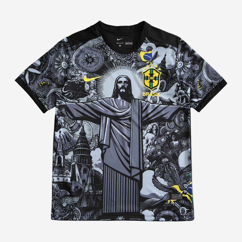 Brazil Special Edition 26/27 Men's Shirt · Black Icon