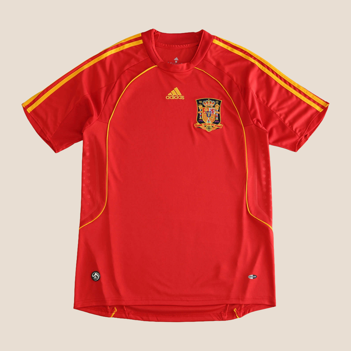 Spain Retro Home 2008 Men's Shirt