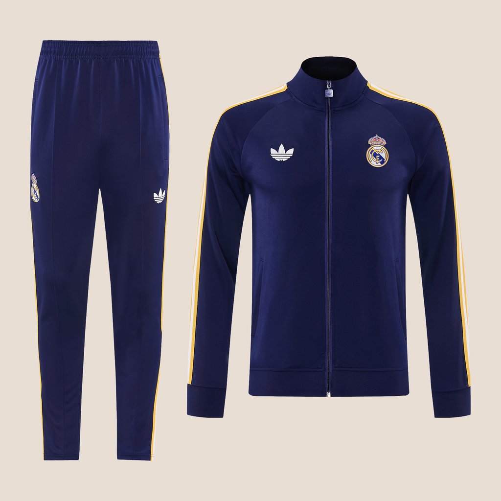 Real Madrid Tracksuit 26/27 - Navy