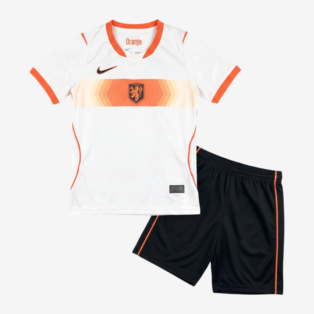 Netherlands Away 26/27 Kids Shirt Kit
