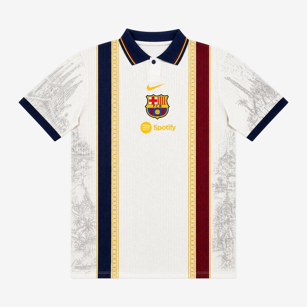 Barcelona Special Edition 26/27 Player Edition Shirt · Cream