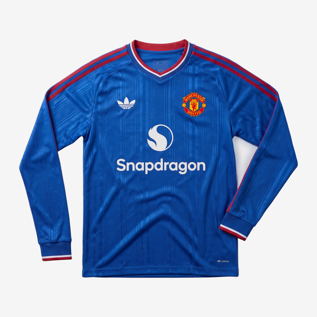 Manchester United Away 26/27 Player Edition Long Sleeve Shirt